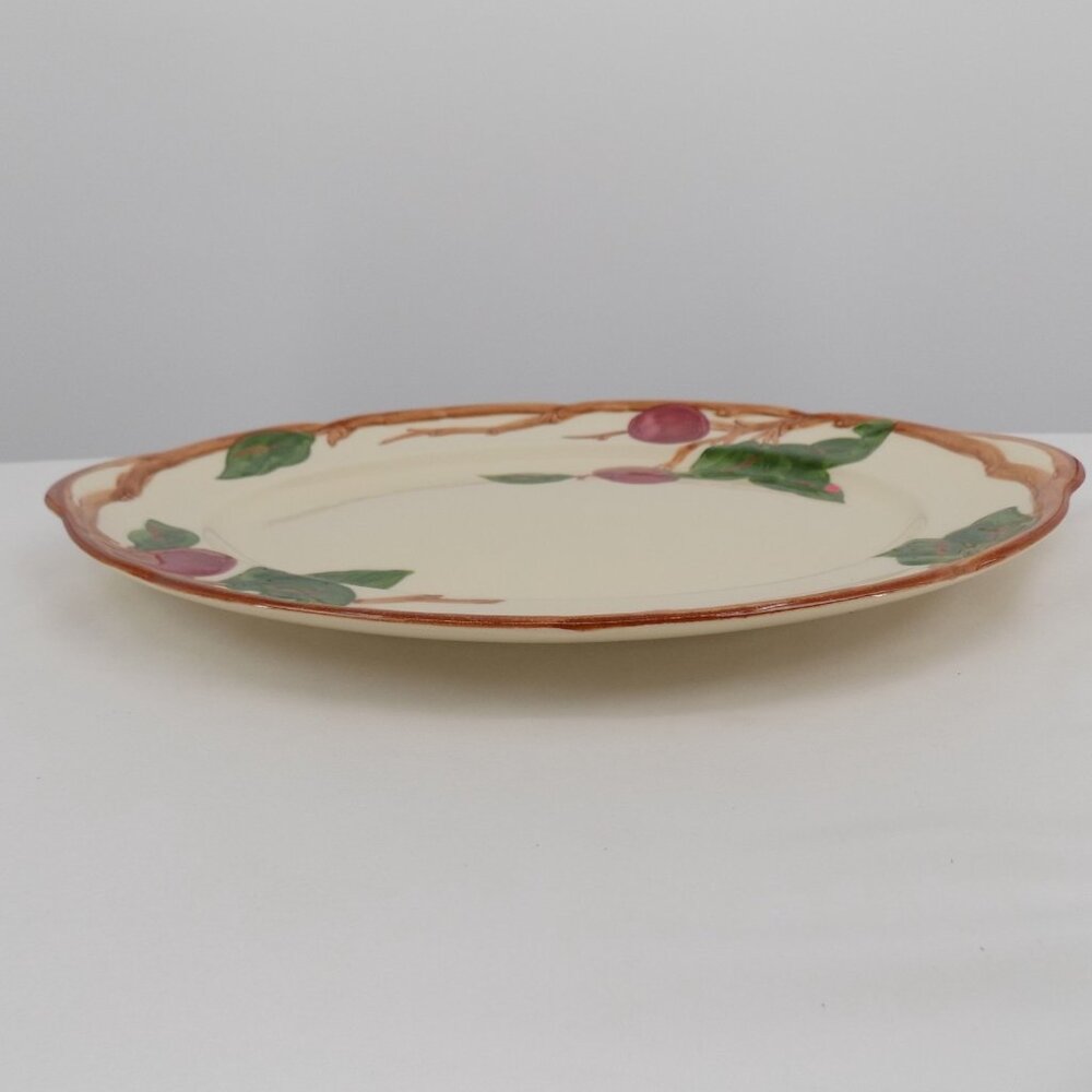 Franciscan Apple 14 1/4" long Oval Serving Platter Vintage 1940s California - Picture 4 of 7
